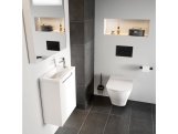 Ravak TD 410.00CR Držiak s nádobkou a WC kefou, chróm