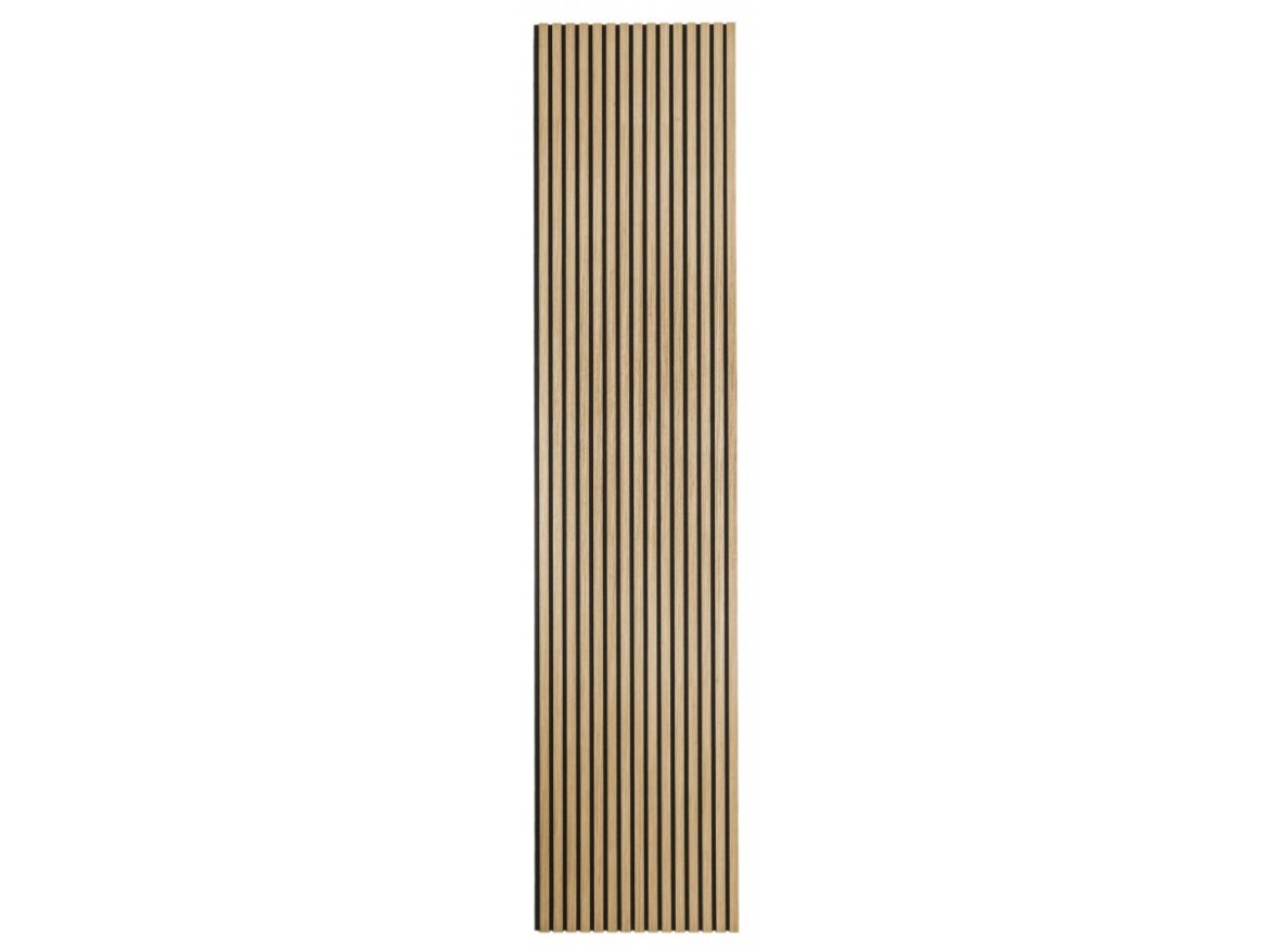 G21 Akustický panel  270x60,5x2,1 cm, přírodní dub