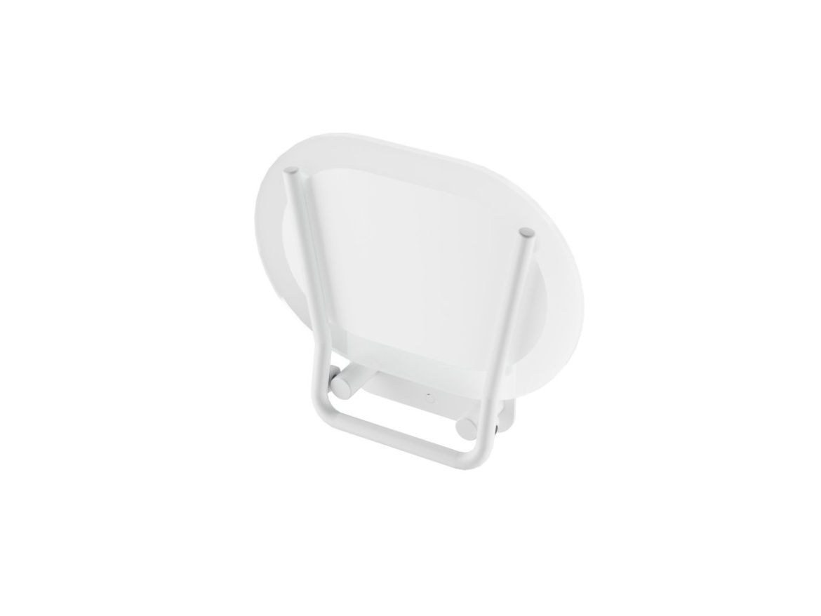 Ravak Sedadlo Chrome, clear/biela