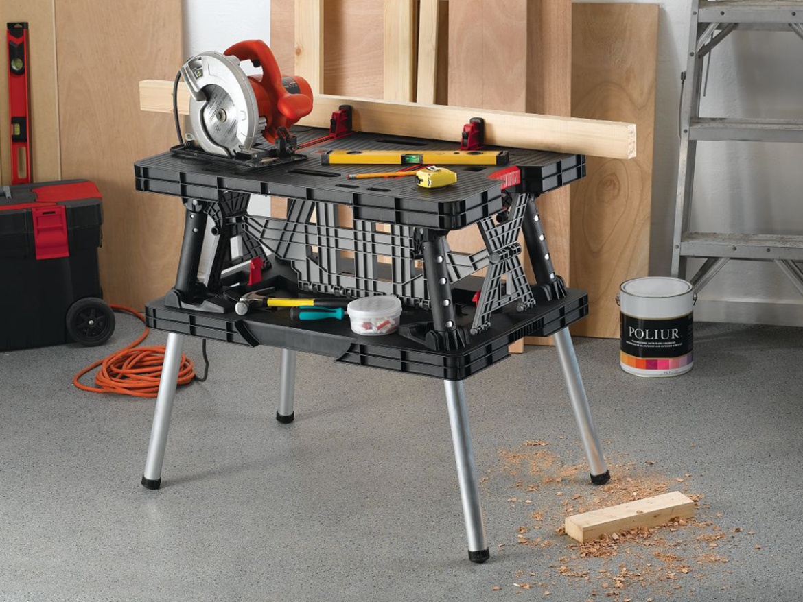 Stůl Keter Stůl  Folding Work Table dílenský, z výstavy