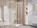 Ravak ASRV3 90 198, biela+pearl