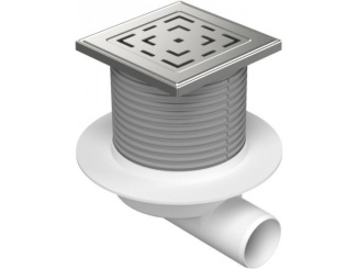 Vpusti Chuděj –  Chuděj Neptun PVB 50 L 125 x 125 mm, plast, Labyrinth, K3