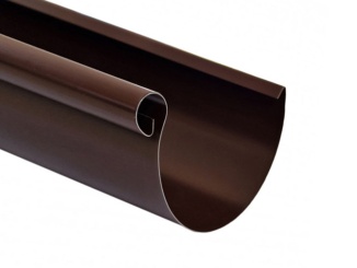 Žlaby –  Lakovaný odkvapový žľab 2 mx 333 mm RAL 8017 hnedá
