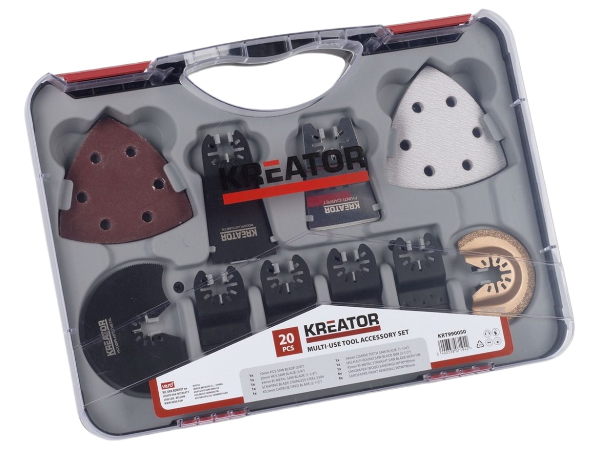 Sada Kreator nástrojů pro oscilační brusky KRT990050