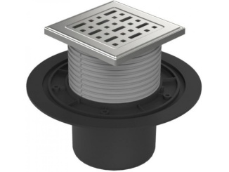 Příslušenství pro Chuděj ND-Mřížka Nerez pro nástavec 125 × 125 mm