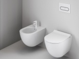 Ravak EL 056.60RGB Bidetová stojánková baterie 130 mm bez výpusti, růžové zlato kartáčované