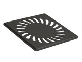 Chuděj ND-Mřížka Black pro nástavec 125 × 125 mm