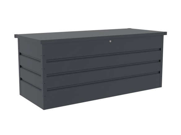 G21 Zahradní box  Denver 770 L, antracitový plechový