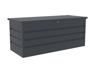 Zahradní nábytek –  G21 Zahradní box  Denver 770 L, antracitový plechový