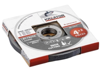 Řezné kotouče –  Kreator Sada řezných kotoučů KRT070410 115mm
