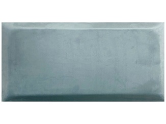Čalouněné panely –  Riwiera Rectangle 60x30 cm tyrkysová