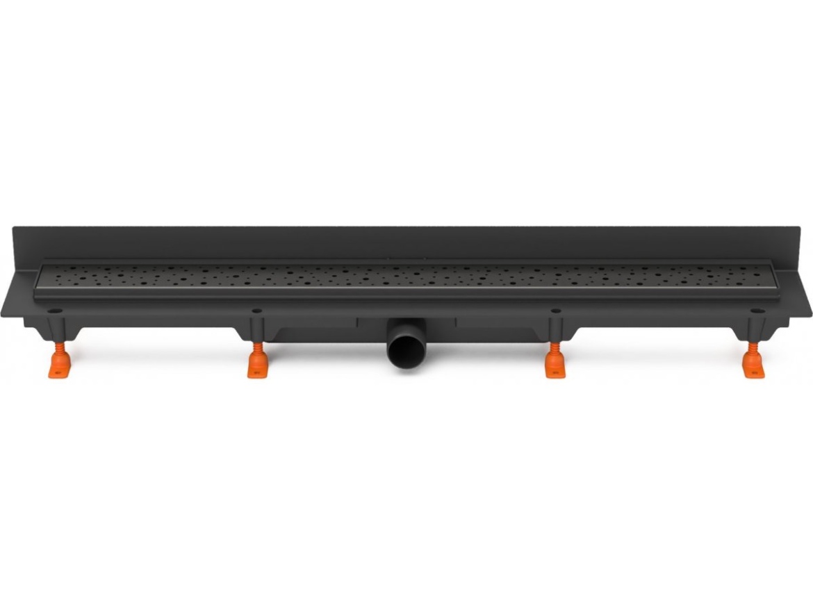 Žlab Chuděj LZB 40 Black (ke stěně)