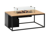Stůl s plynovým ohništěm COSI Cosiloft 120 Wood