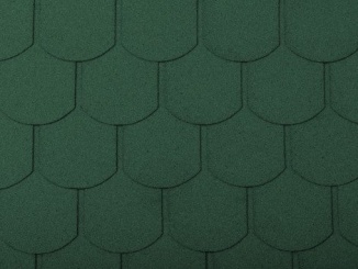 Asfaltové střešní šindele –  Uni Strong bobrovka zelená 3,85 m²