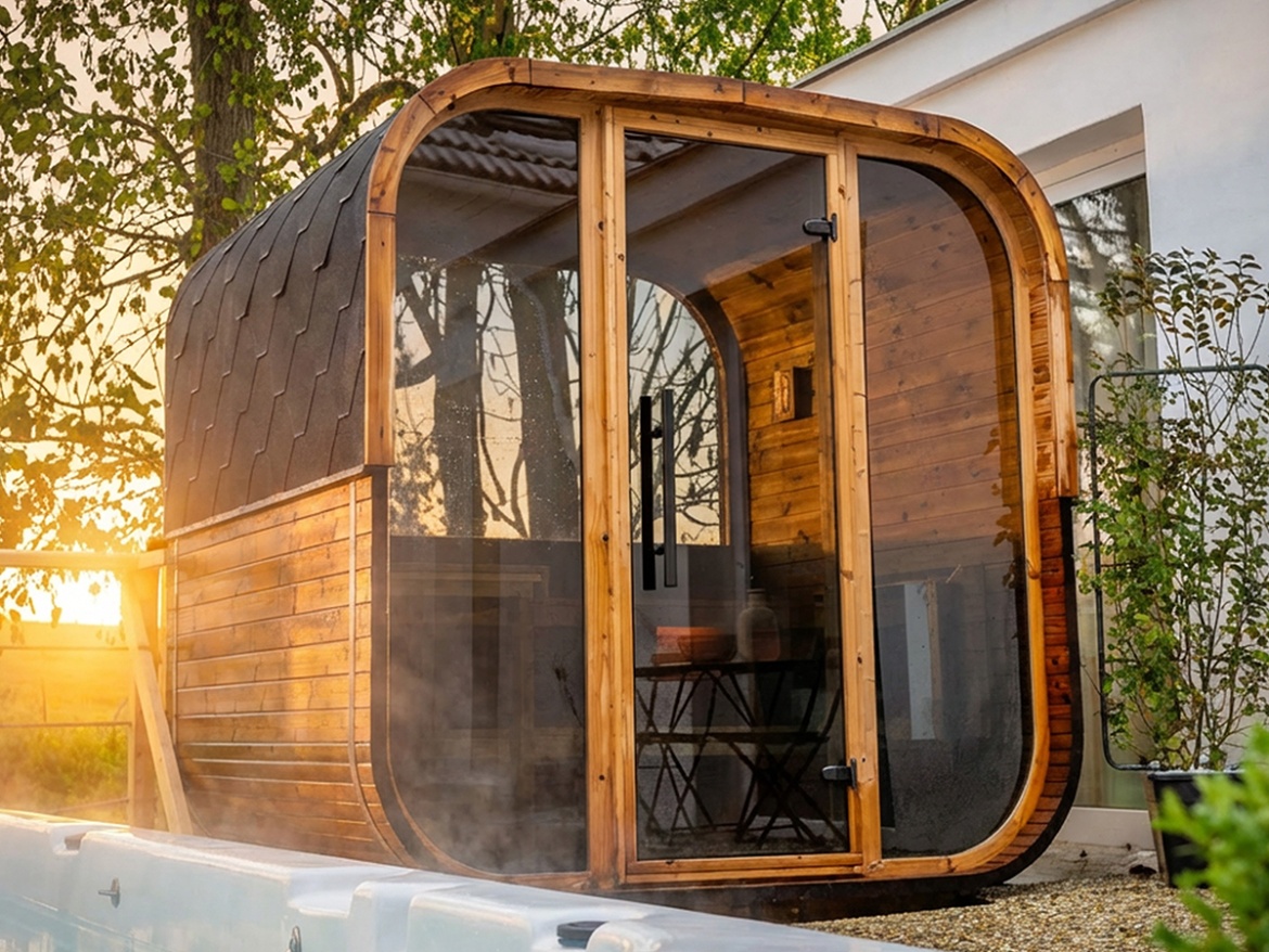 Venkovní finská sauna Bohemit Kubis