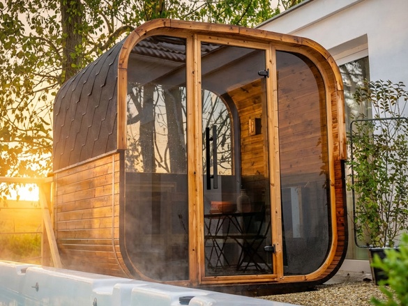 Venkovní finská sauna Bohemit Kubis