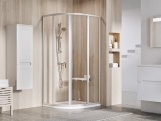 Ravak SKCP4 90x90 195, čierna+pearl
