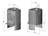 Litinová krbová kamna Morsø 1126 7,8 kW