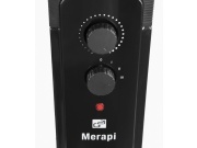 G21 Olejový radiátor  Merapi černý, 11 žeber, 2500 W