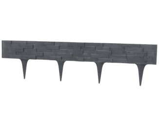 Obrubníky Covernit –  Covergarden Stone 9,5 cm x 2,37 m antracit