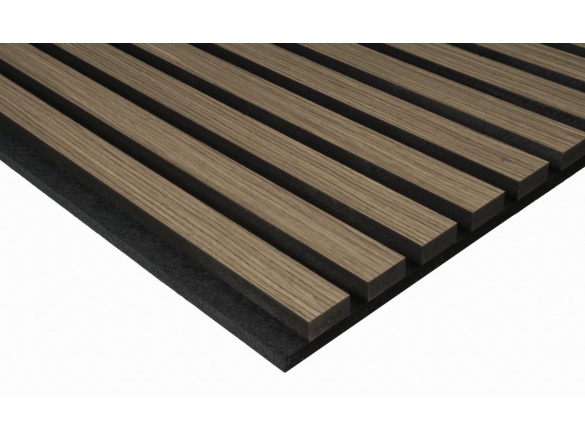 G21 Akustický panel  270x60,5x2,1 cm, kouřový dub